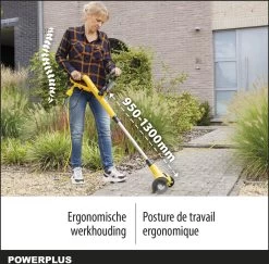 Powerplus POWXG6650 Onkruidkrabber - 110mm - 400w - Molecule -Gardena Winkel 1200x1179 23