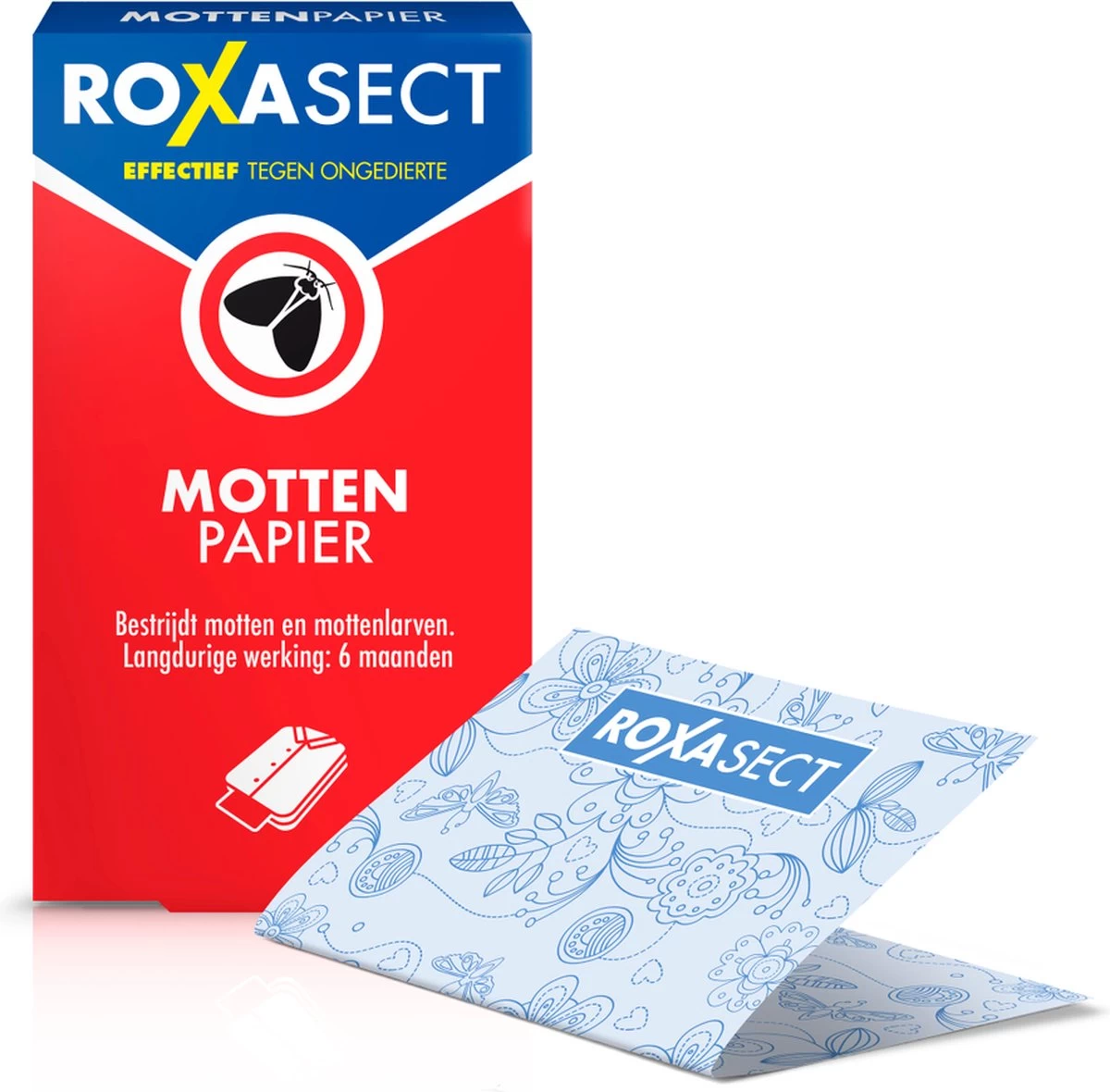 Roxasect Mottenpapier - Insectenbestrijding - 2 Stuks 7 Roxasect Mottenpapier - Insectenbestrijding - 2 Stuks - Afbeelding 7