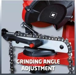 Einhell Kettingslijper GC-CS 85 E (85 W - 5500 /min - Slijphoekverstelling W. Schaal - Kettingspanner - Dieptebegrenzer Incl. Slijpschijf) -Gardena Winkel 1200x1181 6