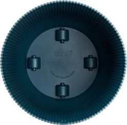 Elho Vibes Fold Rond Wielen 35 - Bloempot Voor Binnen - Ø 34.9 X H 32.4 Cm - Diepblauw -Gardena Winkel 1200x1184 13