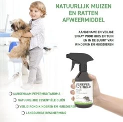 RepellShield Muizen Bestrijden - Ongediertewering | Diervriendelijke Muizenverjager, Muizen Verjagen Met Geur, Anti-Muizen Spray -Gardena Winkel 1200x1185 6