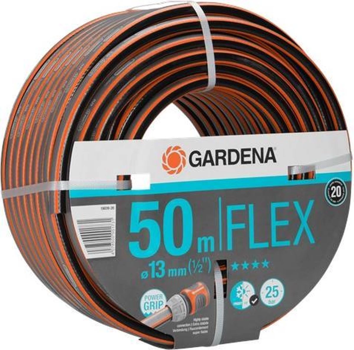 GARDENA - Comfort Flex Tuinslang - 50 Meter - 13 Mm 5 GARDENA - Comfort Flex Tuinslang - 50 Meter - 13 Mm - Afbeelding 5