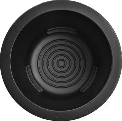 Elho Pure Coupe 41 - Bloempot Voor Binnen & Buiten - Ø 41.3 X H 57.9 Cm - Zwart/Zwart -Gardena Winkel 1200x1187 20