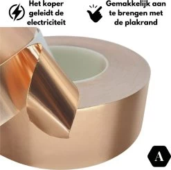 Kopertape & Slakkentape - 30 Meter - Diervriendelijke Slakkenval & Mierenval Met Slakken Tape -Gardena Winkel 1200x1188 8