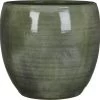 Mica Decorations Lester Bloempot - H31 X Ø33 Cm - Terracotta - Groen