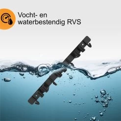 Volcan Bezemhouder - Bezem Ophangsysteem Tuingereedschap - Gereedschapshouder - Zelfklevend - 3M Tape - 3 Houders 4 Haken - RVS Zwart 10 Volcan Bezemhouder - Bezem Ophangsysteem Tuingereedschap - Gereedschapshouder - Zelfklevend - 3M Tape - 3 Houders 4 Haken - RVS Zwart -Gardena Winkel 1200x1196 5
