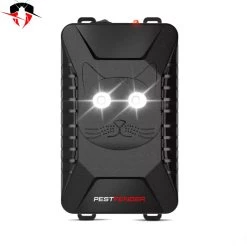 PestFender Marterverjager - Ongedierteverjager - Muizenverjager & Rattenverjager - Ultrasone & Flitsen - Werkt Op Autoaccu, Batterijen Of Netstroom - Voor Binnen, Buiten En Auto - Marter Verjager - Steenmarter