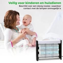 VerminBuster Muggenlamp UV Licht - Insectenlamp - Vliegenlamp - Muggenvanger - Vliegenvanger - Muggenstekker -Gardena Winkel 1200x1197 37