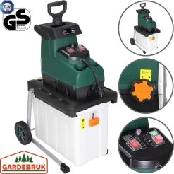 Gardebruk Hakselaar Elektrisch 2800W - 45mm Takdikte - Opvangbak 60 L -Gardena Winkel 1200x1197 4