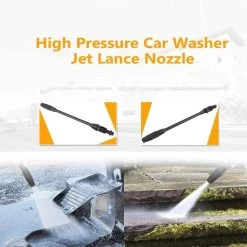 Merkloos 140 Bar Hogedrukspuitlans - Hogedrukreiniger Kärcher-opzetstuk - Verstelbare Sproeikop Voor Karcher Hogedrukreiniger - Accessoire Voor Karcher K1 K2 K3 K4 K5 K6 K7 -Gardena Winkel 1200x1198 16