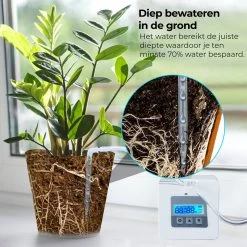 Automatisch Bewateringssysteem Voor Kamerplanten Met Pomp – Waterdruppelaar – Watergeefsysteem– Planten Watergever -Gardena Winkel 1200x1198 20