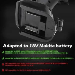 Violeworks® Accu Kettingzaag - Snoeizaag - Mini Kettingzaag - Handkettingzaag - Ook Voor Makita - Elektrische Kettingzaag - Elektrische Snoeischaar - Op Batterij - 2900 MAh - 1080W - 88V -Gardena Winkel 1200x1198