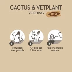Pokon Bio Cactus & Vetplant Voeding - 250ml - Plantenvoeding (bio) - 7ml Per 1L Water 9 Pokon Bio Cactus & Vetplant Voeding - 250ml - Plantenvoeding (bio) - 7ml Per 1L Water -Gardena Winkel 1200x1198 27