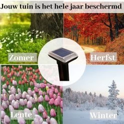 Sedeve Mollenverjager Op Zonne Energie –Mollenverjager – Muizenverjager – Ultrasone-verjager – Bereik Van 150 M2 - Set Van 2 Stuks 12 Sedeve Mollenverjager Op Zonne Energie –Mollenverjager – Muizenverjager – Ultrasone-verjager – Bereik Van 150 M2 - Set Van 2 Stuks -Gardena Winkel 1200x1198 53