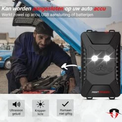 PestFender Marterverjager - Ongedierteverjager - Muizenverjager & Rattenverjager - Ultrasone & Flitsen - Werkt Op Autoaccu, Batterijen Of Netstroom - Voor Binnen, Buiten En Auto - Marter Verjager - Steenmarter 8 PestFender Marterverjager - Ongedierteverjager - Muizenverjager & Rattenverjager - Ultrasone & Flitsen - Werkt Op Autoaccu, Batterijen Of Netstroom - Voor Binnen, Buiten En Auto - Marter Verjager - Steenmarter -Gardena Winkel 1200x1198 58