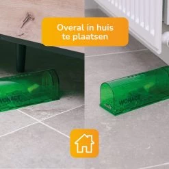 Wonact Muizenval - Diervriendelijke Muizenvallen Voor Binnen En Buiten - 3 Stuks - Verbeterd Model 2023 - Inclusief E-boek Met Vangtips En Schoonmaakborsteltje -Gardena Winkel 1200x1199 28