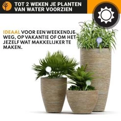Waterdruppelaar Set Van 6 Stuks Voor Planten Transparant – 27 CM – Automatisch Watergeefsysteem Voor Kamerplanten – Planten Watergever Met Druppelsysteem – Waterbol 7 Waterdruppelaar Set Van 6 Stuks Voor Planten Transparant – 27 CM – Automatisch Watergeefsysteem Voor Kamerplanten – Planten Watergever Met Druppelsysteem – Waterbol -Gardena Winkel 1200x1200 1001