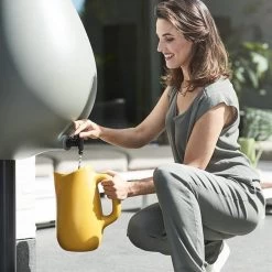 Elho Pure Raindrop 70L - Geel/Oker -Gardena Winkel 1200x1200 1091