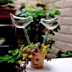 Planten Watergever Glazen Vogel (set Van 2) -Gardena Winkel 1200x1200 1187