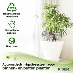 Waterdruppelaar Voor Planten - Irrigatiesysteem- Waterbol - Druppelsysteem - Watergeefsysteem Voor Kamerplanten - Plantenwatergever -6 Stuks - Transparant -Gardena Winkel 1200x1200 1196