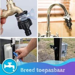 Summer Spark Universele Waterdief 14 – 20mm - Kraanstuk - Adapter Binnenkraan - Ook Geschikt Voor Gardena - Slangkoppeling 8 Summer Spark Universele Waterdief 14 – 20mm - Kraanstuk - Adapter Binnenkraan - Ook Geschikt Voor Gardena - Slangkoppeling -Gardena Winkel 1200x1200 1389