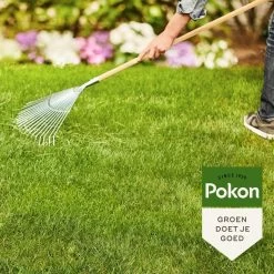 Pokon Gazonmest Met Kalk - 16,8kg - Mest - Geschikt Voor 250m² - 120 Dagen Voeding -Gardena Winkel 1200x1200 1555