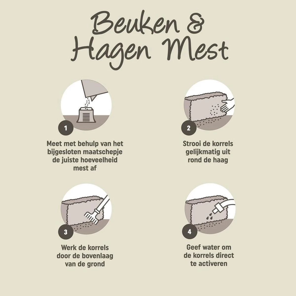 Pokon Beuken & Hagen Mest - 2,5kg - Meststof - 3-in-1 Werking 3 Pokon Beuken & Hagen Mest - 2,5kg - Meststof - 3-in-1 Werking - Afbeelding 3