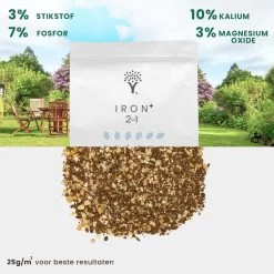 Gazonmest Met Ijzersulfaat Voor 100m²Gras | Gazon Meststof Met Ijzer | Mos Bestrijding & Gras Bemesting In Één | Ideaal Voor Meststofstrooier | Gazonbemesting -Gardena Winkel 1200x1200 1672