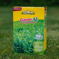 ECOstyle Gazon AZ Organische Gazonmest – Voor Diepgroen En Sterk Gazon – Geeft Tot 120 Dagen Voeding – Werkt Tegen Mos - 30 M² - 2 KG -Gardena Winkel 1200x1200 1674