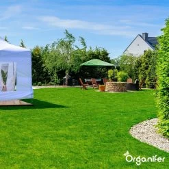 Gazonmest All-In-One (10Kg - Voor 200m2) Voor Een Diepgroen Sterk Gazon Zonder Mos En Onkruid - Complete Meststof Met Kalk En Grasversterker - Organifer -Gardena Winkel 1200x1200 1706