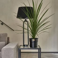 Riviera Maison Bloempot Voor Binnen Zwart - City Loft Flower Pot S -Gardena Winkel 1200x1200 1792