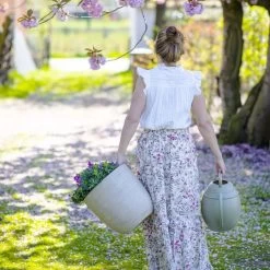 Capi Europe - Bloempot Bol Waste Rib NL - 35x34 - Terrazzo Beige - Voor Binnen En Buiten - KTBR932 -Gardena Winkel 1200x1200 1856