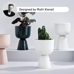 Iittala Nappula - Bloempot - Bloempotten Voor Binnen En Buiten - Plantenpotten - Wit - 230 X 155 Mm - 1 Stuk -Gardena Winkel 1200x1200 1868