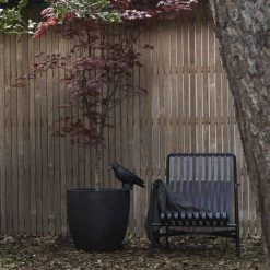 Capi Europe - Bloempot Bol Smooth NL - 43x41 - Zwart - Voor Binnen En Buiten - KBL933 -Gardena Winkel 1200x1200 1876