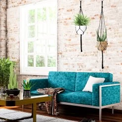 9 Stuks Zwart Macrame Plantenhangers - Boho Handgeweven Katoen Hangpot Voor Binnen/Buiten - Hangende Bloempot Met Kralen - Macramé Touw/Koord Hangplant Houder - Bohemian Wandhanger Decoratie - Plant Hanger - Verticale Tuin Bloempothouder Planthanger -Gardena Winkel 1200x1200 1932