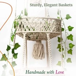 Macramé 3-Laags Hangende Fruitmand - Bohemian Mand Plantenhanger - Handgemaakt Katoen Touw Fruitschaal Hangmand - Boho Ophangbaar Etagere - Decoratieve Fruit Schaal/Basket - Opbergmand Organizer - Keuken/Balkon Decoratie - Hangpot Voor Binnen/Buiten 11 Macramé 3-Laags Hangende Fruitmand - Bohemian Mand Plantenhanger - Handgemaakt Katoen Touw Fruitschaal Hangmand - Boho Ophangbaar Etagere - Decoratieve Fruit Schaal/Basket - Opbergmand Organizer - Keuken/Balkon Decoratie - Hangpot Voor Binnen/Buiten -Gardena Winkel 1200x1200 1940