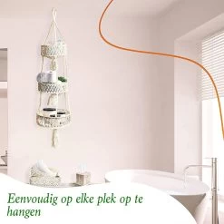 Macramé 3-Laags Hangende Fruitmand - Bohemian Mand Plantenhanger - Handgemaakt Katoen Touw Fruitschaal Hangmand - Boho Ophangbaar Etagere - Decoratieve Fruit Schaal/Basket - Opbergmand Organizer - Keuken/Balkon Decoratie - Hangpot Voor Binnen/Buiten 12 Macramé 3-Laags Hangende Fruitmand - Bohemian Mand Plantenhanger - Handgemaakt Katoen Touw Fruitschaal Hangmand - Boho Ophangbaar Etagere - Decoratieve Fruit Schaal/Basket - Opbergmand Organizer - Keuken/Balkon Decoratie - Hangpot Voor Binnen/Buiten -Gardena Winkel 1200x1200 1941