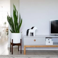 LifeGoods Planten Standaard - Uitschuifbare Bloempothouder - 20 Tot 30 Cm - Donker Bamboe -Gardena Winkel 1200x1200 1944