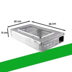 VerminBuster Diervriendelijke Muizenval - Geschikt Voor Meerdere Muizen - Rechthoek Inloopval -Gardena Winkel 1200x1200 2079