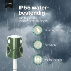 Tenify Ultrasone Kattenverjager - Groot Bereik - 360 Graden - Op Zonneenergie - USB Oplaadbaar - Kattenschrik - Afweermiddel - Ongedierte - Vogel - Dieren - Muizen - Ratten Verjager 16 Tenify Ultrasone Kattenverjager - Groot Bereik - 360 Graden - Op Zonneenergie - USB Oplaadbaar - Kattenschrik - Afweermiddel - Ongedierte - Vogel - Dieren - Muizen - Ratten Verjager -Gardena Winkel 1200x1200 2104