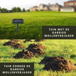 Gardies 2 Stuks Ultrasone Mollenverjager - Oplaadbare Batterijen & Zonne-Energie - Waterdichte Mollenbestrijding - 100% Diervriendelijk -Gardena Winkel 1200x1200 2154