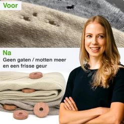 AWEMOZ Mottenballen 40 Stuks + 10 Stuks Schuurpapier - Cederhout Tegen Motten - Motten Bestrijden - Mottenval -Gardena Winkel 1200x1200 2175