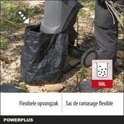 Powerplus POWEG5011 Elektrische Hakselaar Versnipperaar - 2400W - Max. Ø40mm - Incl. Duwstok, Wielen En 50L Opvangzak - Heggen, Bomen En Haag - Tuinonderhoud -Gardena Winkel 1200x1200 222