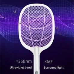 Elektrisch Oplaadbare Vliegen / Muggenmepper - UV-lamp - USB Oplaadbaar-2 In 1 -Gardena Winkel 1200x1200 2226