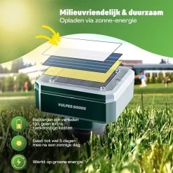 Vulpes Verjager® Mollenverjager - 4 Stuks - Muizenverjager - Mollenbestrijding - Werkt Op Zonne-energie - Waterdicht - Diervriendelijk - Strakke Tuin, Gazon Of Perceel! -Gardena Winkel 1200x1200 2235