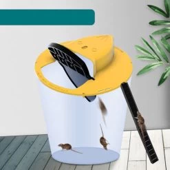 Merkloos Muizenval Diervriendelijke - Muizenval Emmer - Rattenval - Mouse Trap - Rat Trap - Muizenverjager - Ongediertebestrijding -Gardena Winkel 1200x1200 2283