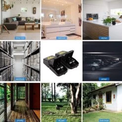 IGOODS Diervriendelijke Muizenval - Rattenval Voor Ongedierte - Muizenval Herbruikbaar - Voor Binnen En Buiten - Muizenklem - Mouse Trap - 6 STUKS -Gardena Winkel 1200x1200 2296