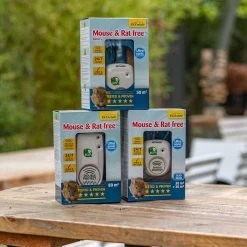 ECOstyle Mouse & Rat Free Tegen Muizen En Ratten - Ecologisch, Vriendelijk & Hyienisch - Veilig Voor Kinderen En Huisdieren - 30 + 30 M² - Voor 2 Kamers -Gardena Winkel 1200x1200 2305
