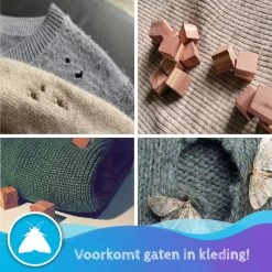 Summer Spark Mottenballen 20 Kubussen - Cederhout Tegen Motten - Motten Bestrijden - Mottenval -Gardena Winkel 1200x1200 2308