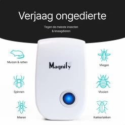 6-Pack Magnify® Ultrasonische Ongedierte Verjager - Muizen Bestrijden - Insecten Bestrijden - Ultrasone Verjager - Pest Repeller - Muizenverjager - 2022 Model 19 6-Pack Magnify® Ultrasonische Ongedierte Verjager - Muizen Bestrijden - Insecten Bestrijden - Ultrasone Verjager - Pest Repeller - Muizenverjager - 2022 Model -Gardena Winkel 1200x1200 2344